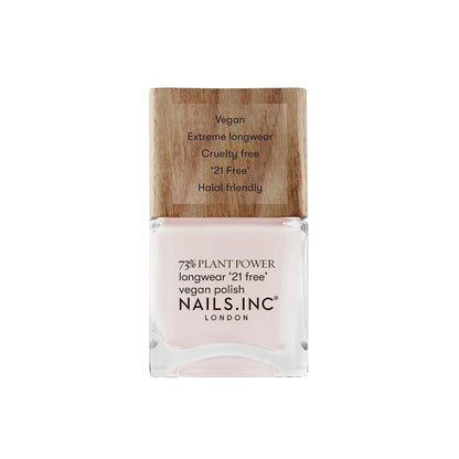 Nails Inc Plant Power Vegan Nail Polish Be Fearless Switch Off 14ml