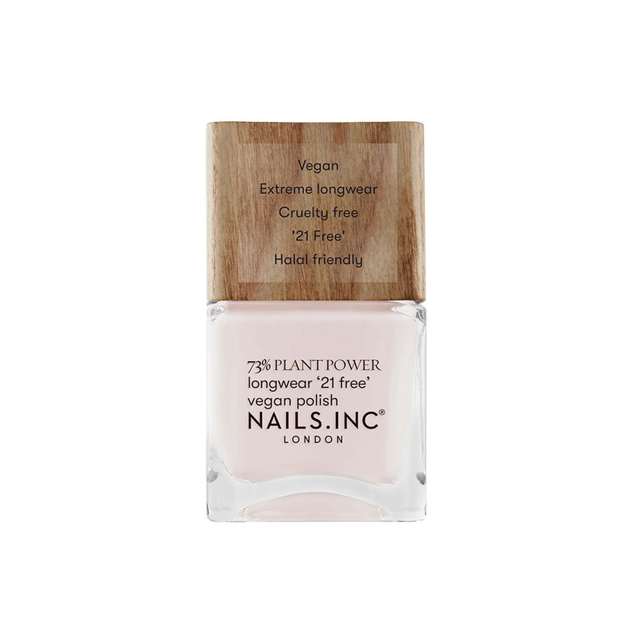 Nails Inc Plant Power Vegan Nail Polish Be Fearless Switch Off 14ml