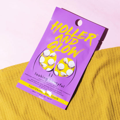 Holler & Glow Printed Bum Sheet Masks Looking Bootyful 35ml