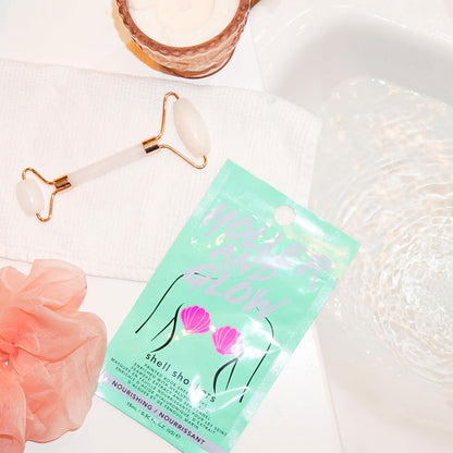Holler & Glow Printed Boob Sheet Masks Shell Shockers 15ml