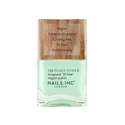 Nails Inc Plant Power Vegan Nail Polish Endless Recycle 14ml
