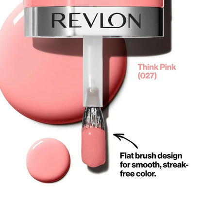 Revlon Ultra HD Snap Nail Polish 027 Think Pink 8ml