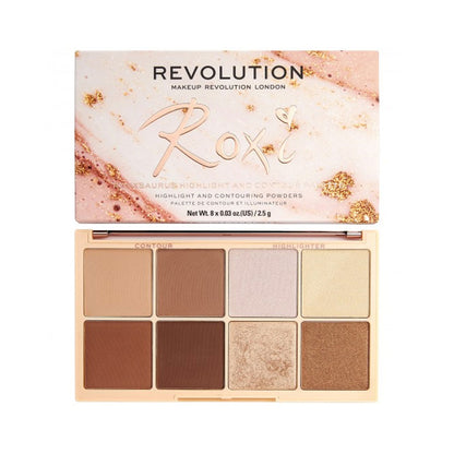 Revolution Highlight And Contouring Powders Palette Roxxsaurus 2.5g