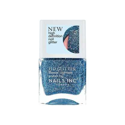 Nails Inc HD Glitter Power Pigment Polish High Voltage Vibes Nail Polish 14ml