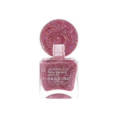 Nails Inc HD Glitter Power Pigment Polish All Amped Up Nail Polish 14ml