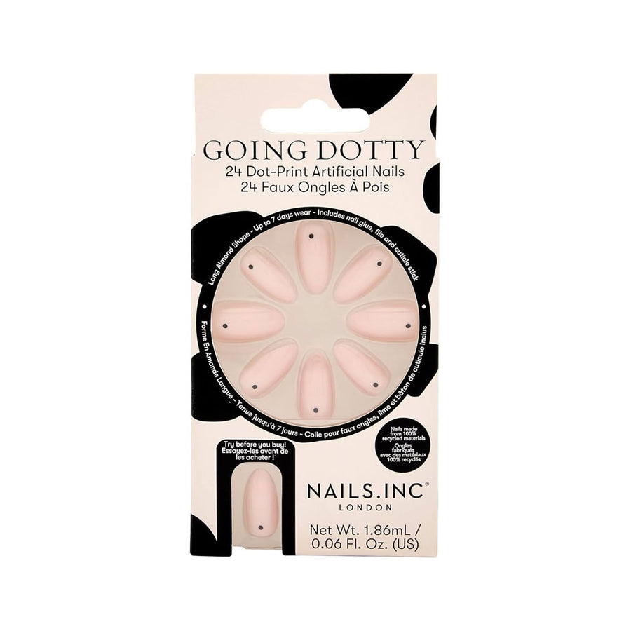 Nails Inc Artificial Nails Going Dotty