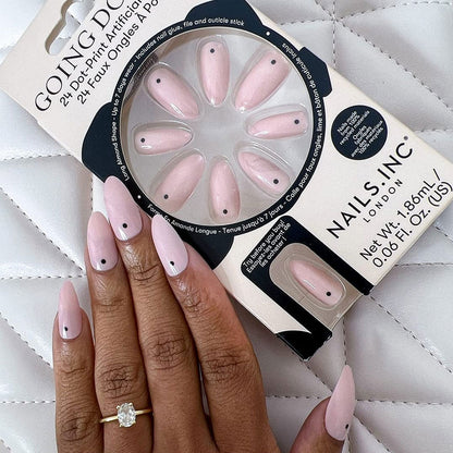 Nails Inc Artificial Nails Going Dotty