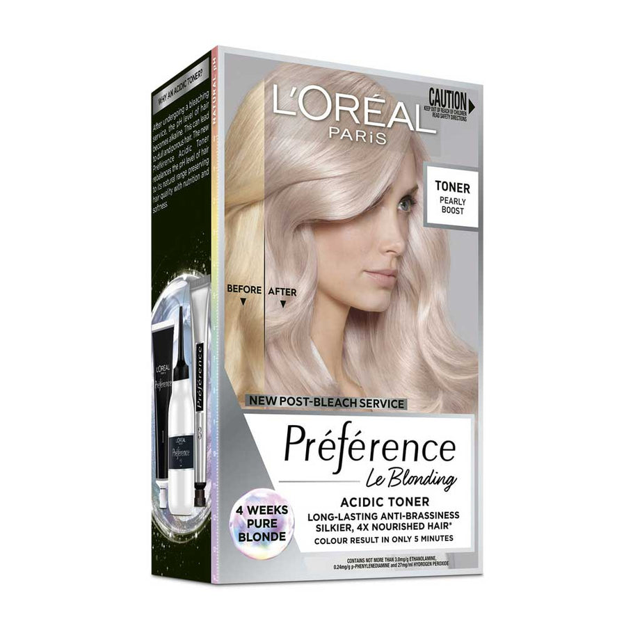 L'Oreal Paris Preference Le Blonding Acidic Toner Pearly Boost
