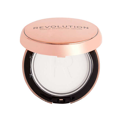 Revolution Conceal & Define Powder Foundation Satin Matte Translucent 7g