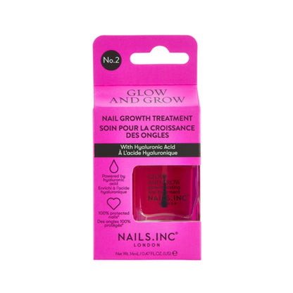 Nails Inc Glow and Grow Nail Growth Treatment No.2 14ml