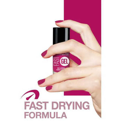 Maybelline Nail Polish Fast Gel 10 Fuschsia Ecstacy 6.7ml