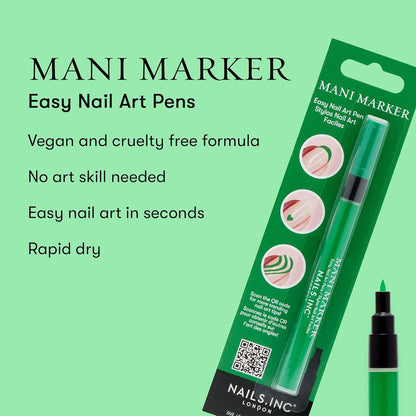 Nails Inc Mani Marker Kale Green 3ml