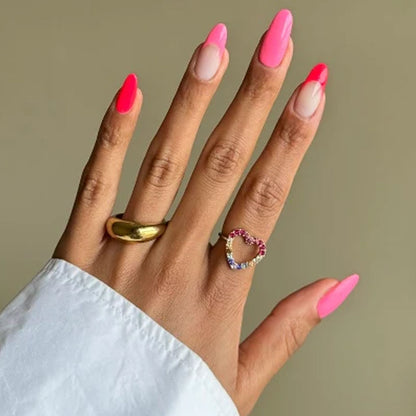 Nails Inc Duo We Wear Pink Bubblegum Scented Nail Polish Duo 2x14ml