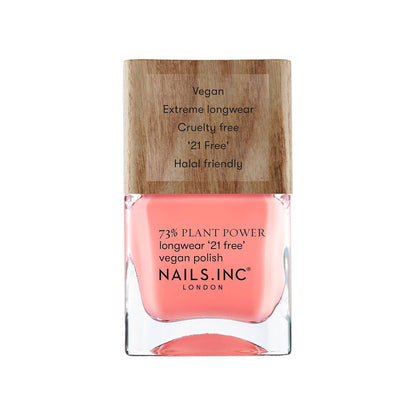 Nails Inc Plant Power Vegan Nail Polish Zero Waste Pro 14ml