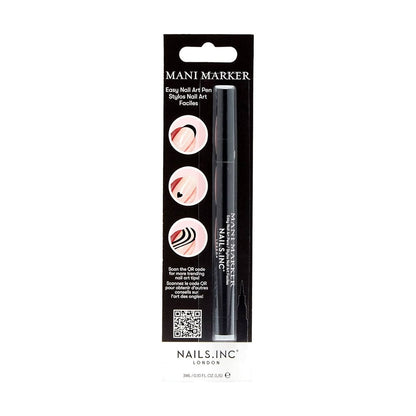 Nails Inc Mani Marker Black 3ml