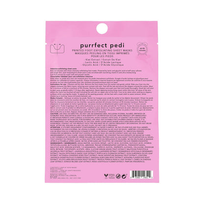 Holler & Glow Sock Mask Purrfect Pedi 40ml