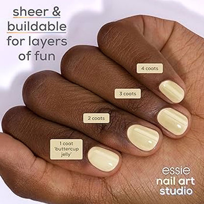 Essie Jellly Gloss Nail Polish 130 Buttercup Jelly 13.5ml