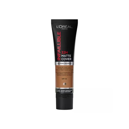 L'Oreal Paris Foundation Infaillible 32H Matte Cover Spf25 335 Warm Undertone 30ml