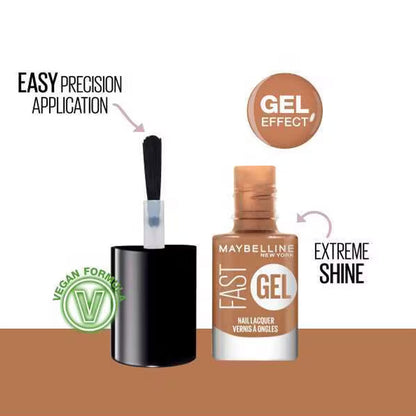 Maybelline Nail Polish Fast Gel 15 Caramel Crush 6.7ml
