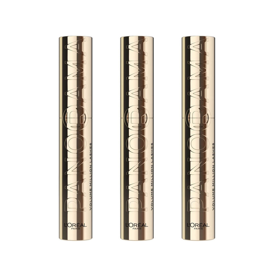 3x L'Oreal Panorama Volume Mascara Black