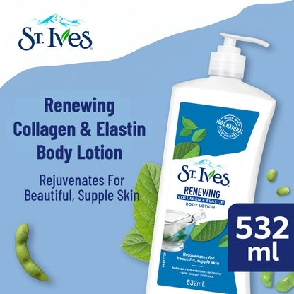 St Ives Body Lotion Renewing Collagen & Elastin 532ml