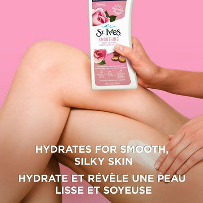 St Ives Body Lotion Smoothing Rose & Argan Oil 532ml