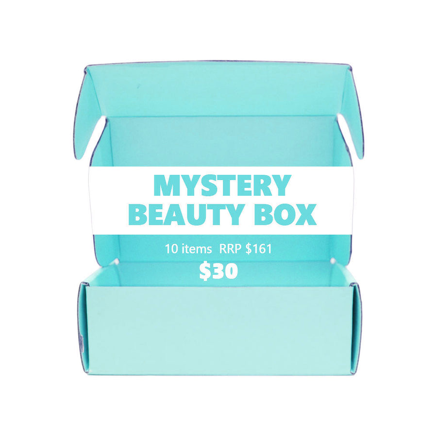 Mystery Beauty Gift Box Turquoise - 10 items