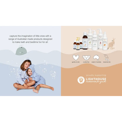 Natio Bubble Bath Kids Splish Splash Sweet Orange Grapefruit Lavender Patchouli 250ml