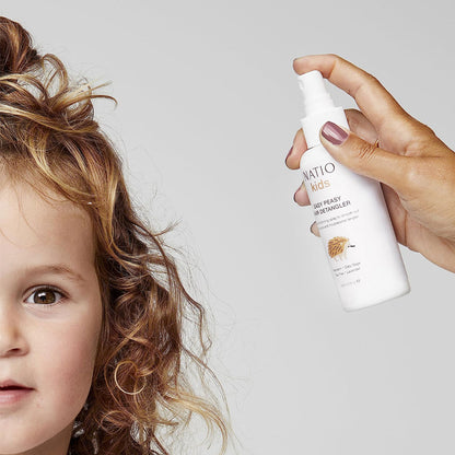 Natio Hair Detangler Kids Easy Peasy Mandarin Clary Sage Tea Tree Lavender 125ml