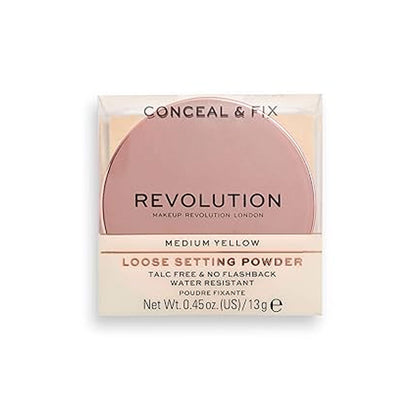 Revolution Loose Setting Powder Medium Yellow 13g
