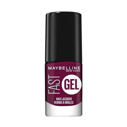 Maybelline Fast Gel nail polish bottle on a white background