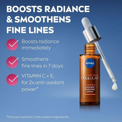 Nivea Vitamin C Radiance Renewing Serum Expert Filler Cellular 30ml