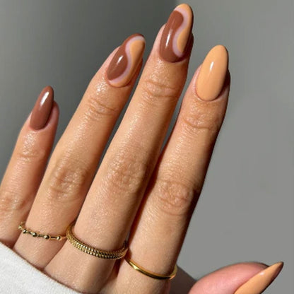 Nails Inc Duo Capuccino To Go Caffeine Fuelled Nail Polish Duo 2x14ml