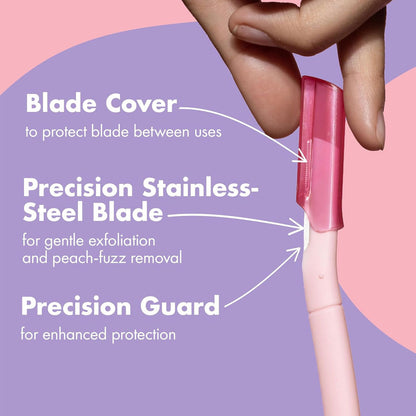 BIC Stainless Steel Blade Soleil Removes Fine Hair 3pk