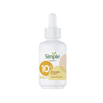 Simple Booster Serum Vitamins C E F 10% 30ml