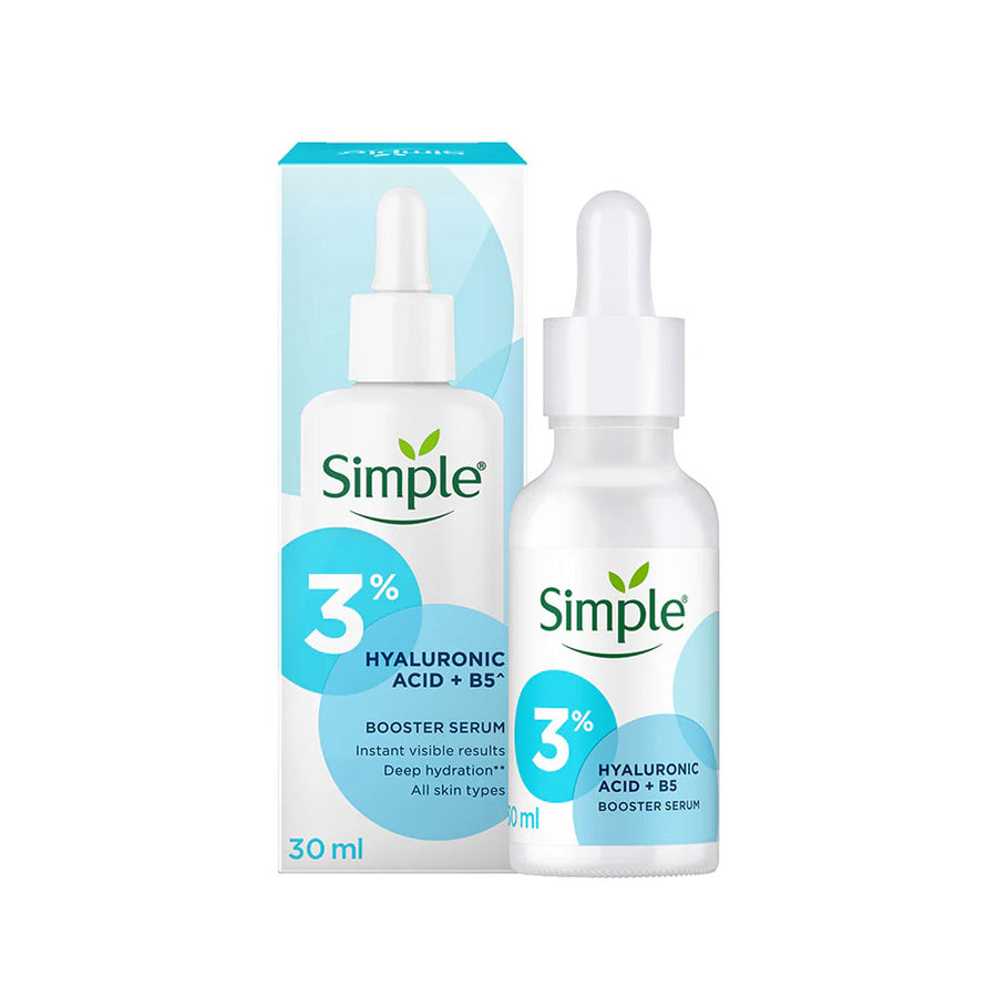 Simple Hyaluronic Acid & B5 3% Booster Serum 30ml