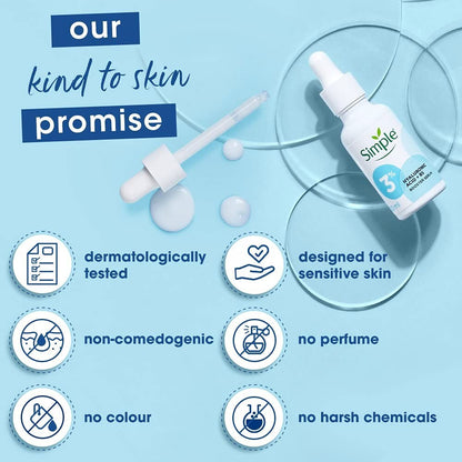 Simple Hyaluronic Acid & B5 3% Booster Serum 30ml