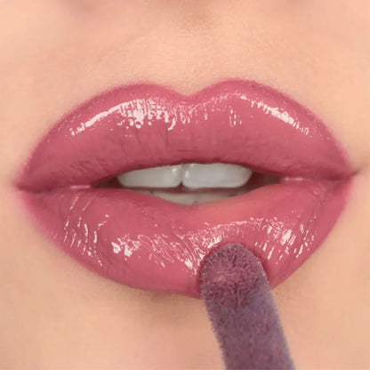 Revolution Plumping Lip Gloss Pout Bomb Sauce Dusty Pink 4.6ml