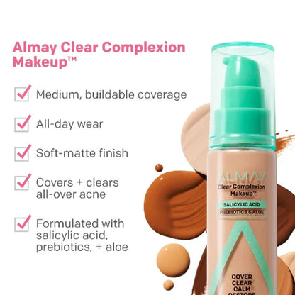 Almay Clear Complexion Makeup 300 Naked 30ml