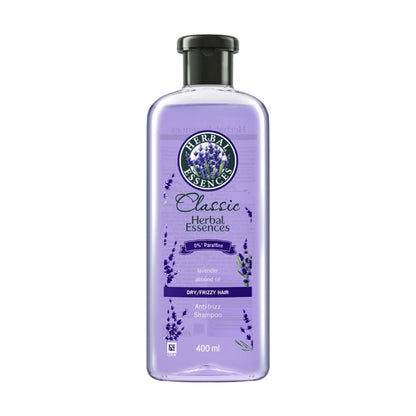 Herbal Essences Shampoo Classic Anti Frizz Lavender Almond Oil 400ml