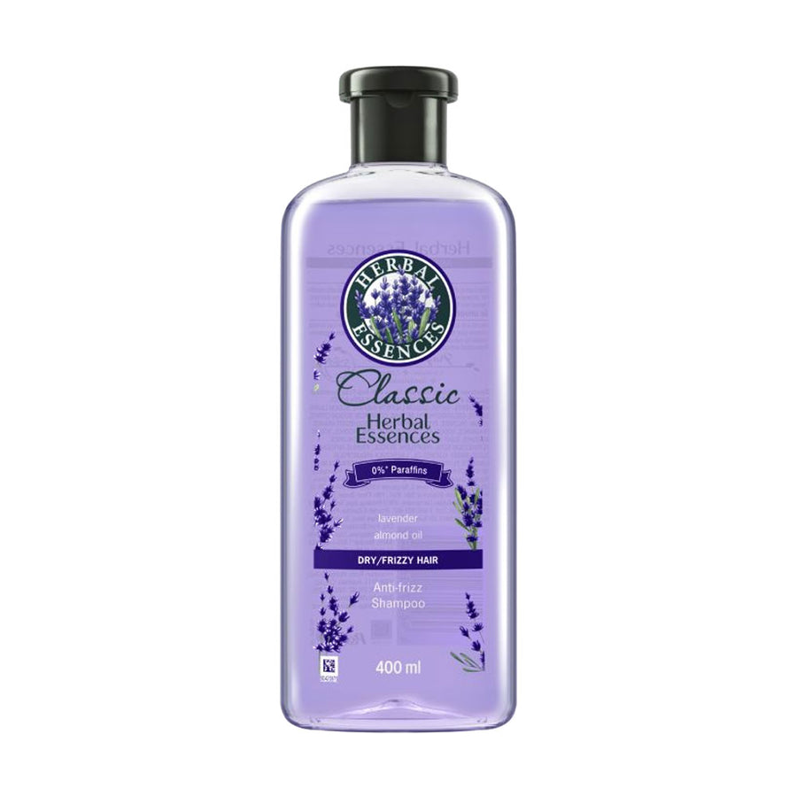 Herbal Essences Shampoo Classic Anti Frizz Lavender Almond Oil 400ml