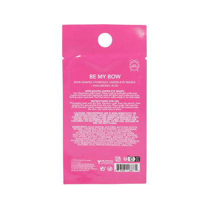 Holler & Glow Hydrogel Under Eye Masks Be My Bow Hydrating Hyaluronic Acid 8g