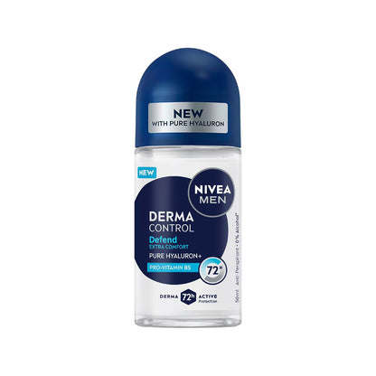 Nivea Men Antiperspirant Roll On Derma Control 72H Pro Vitamin B5 50ml