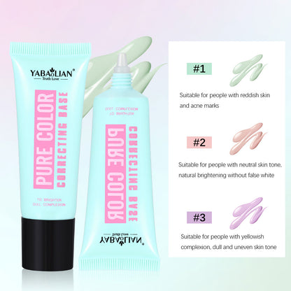 3x Yabaolian Pure Color Correcting Base Shade 2 25ml