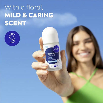 Nivea Antiperspirant Roll On Derma Control 72H Pro Vitamin B5 50ml