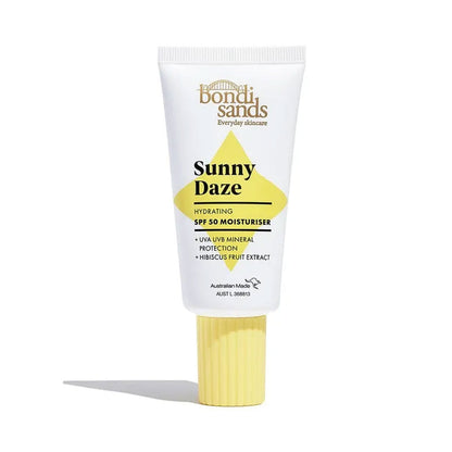 Bondi Sands Moisturiser Sunny Daze Hydrating Spf50 Hibiscus Fruit Extract 50g