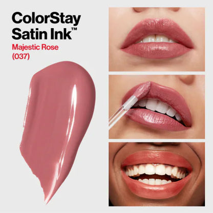 Revlon ColorStay Satin Ink Liquid Lip Color 037 Majestic Rose