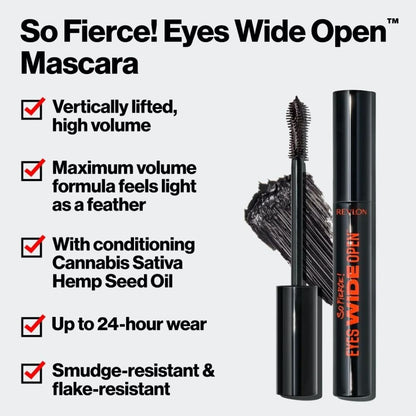 Revlon So Fierce! Eyes Wide Open Mascara 102 Black 7ml