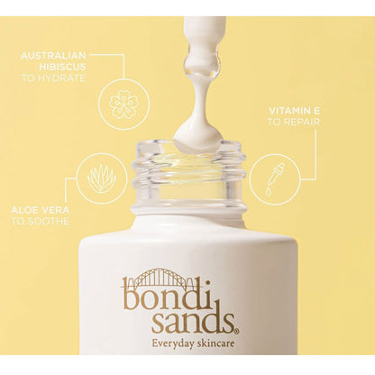 Bondi Sands Face Fluid Drops Sunny Daze Hydrating Spf 50+ Hibiscus Fruit Extract 30ml