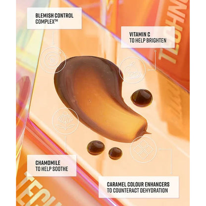 Bondi Sands Face Serum Self Tanning With Blemish Control Complex For A Warm Golden Tone Caramel 50ml